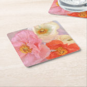Dessous-de-verre Carré En Papier Poppies (Incliné)