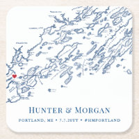 Portland Maine Mariage Bienvenue Fête Cocktail Hou