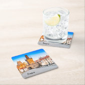 Dessous-de-verre Carré En Papier Prague (En situation)