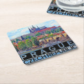 Dessous-de-verre Carré En Papier Prague (Incliné)