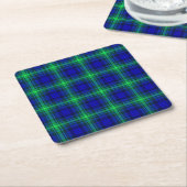 Dessous-de-verre Carré En Papier Premier plaid de Fibonacci (Incliné)