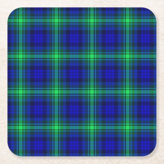 Dessous-de-verre Carré En Papier Premier plaid de Fibonacci (Devant)