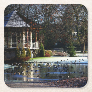 Dessous-de-verre Carré En Papier Rams Woerthe Tea House