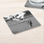 Dessous-de-verre Carré En Papier Renverser le conseil (Incliné)