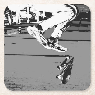 Dessous-de-verre Carré En Papier Renverser le conseil