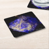 Dessous-de-verre Carré En Papier Reste N49 de supernova (Incliné)