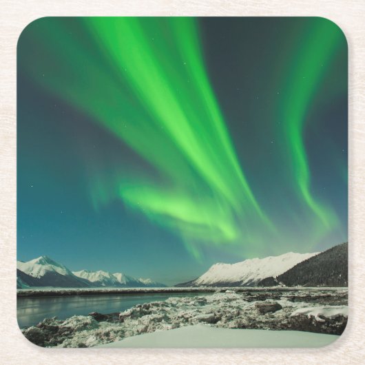 Dessous-de-verre Carré En Papier Retourner Arm Aurora (Devant)