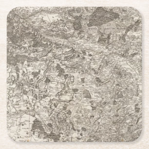 Dessous-de-verre Carré En Papier Richelieu, Saumur