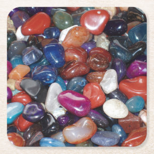 Dessous-de-verre Carré En Papier Rien D'Autre Que Le Dessous de verre Rocks