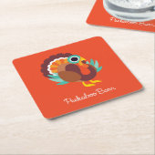 Dessous-de-verre Carré En Papier Rollo la Turquie (Incliné)