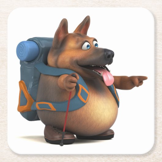 Dessous-de-verre Carré En Papier Routpacker GS (Devant)