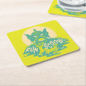 Dessous-de-verre Carré En Papier Scooby-Doo | Courez Scoob ! (Incliné)