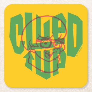 Dessous-de-verre Carré En Papier Scooby-Doo   Velma Cluted Up