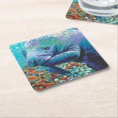 Dessous-de-verre Carré En Papier Sea Sweetheart II (Incliné)