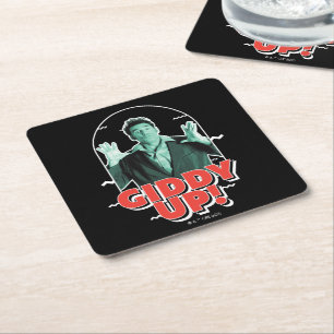 Dessous-de-verre Carré En Papier Seinfeld Kramer - Giddy Up!