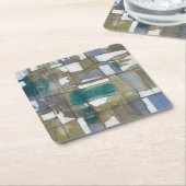 Dessous-de-verre Carré En Papier Sélection arbitraire I (Incliné)