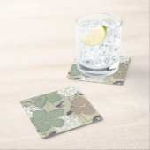 Dessous-de-verre Carré En Papier Serene Pastels II (En situation)