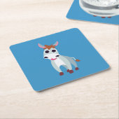 Dessous-de-verre Carré En Papier Shane l'âne (Incliné)