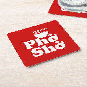Dessous-de-verre Carré En Papier Shéma phion