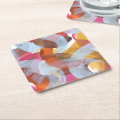 Dessous-de-verre Carré En Papier Sherbert I (Incliné)