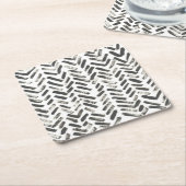 Dessous-de-verre Carré En Papier Signaux mixtes VII (Incliné)