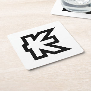 Dessous-de-verre Carré En Papier SIGNE D'ARGENT Laos Kip Lao / Laotien