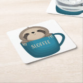 Dessous-de-verre Carré En Papier Sloffee ! (Incliné)