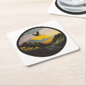 Dessous-de-verre Carré En Papier Snowdonia (Incliné)