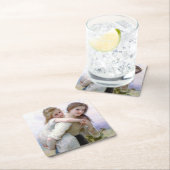 Dessous-de-verre Carré En Papier Soeurs, Bouguereau (En situation)