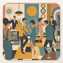 Soirée Dansante Martini du Milieu du Siècle