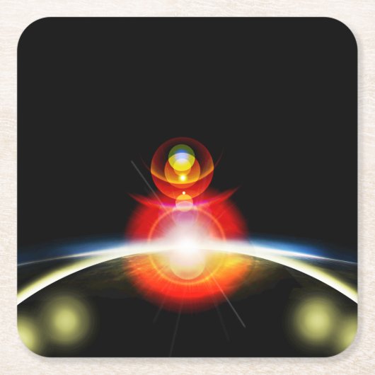 Dessous-de-verre Carré En Papier Solde (Devant)