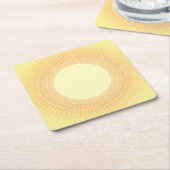 Dessous-de-verre Carré En Papier Soleil (Incliné)