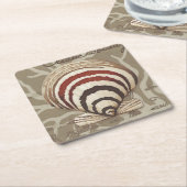 Dessous-de-verre Carré En Papier Sonnet II (Incliné)