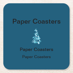 Dessous-de-verre Carré En Papier Sous-verres en papier de haute qualité pour chaque