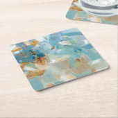 Dessous-de-verre Carré En Papier Sparkle Beach (Incliné)