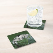 Dessous-de-verre Carré En Papier Spider de la Métaphide (En situation)