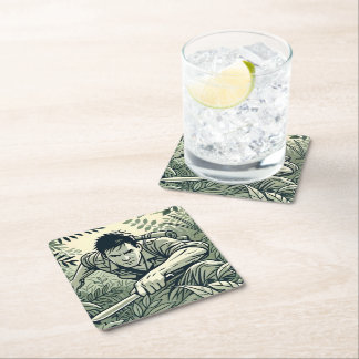 Dessous-de-verre Carré En Papier Spirit