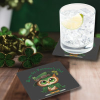 St. Patrick's Day Green Owl personnalisé