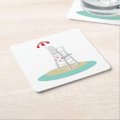 Dessous-de-verre Carré En Papier Stand de protection (Incliné)