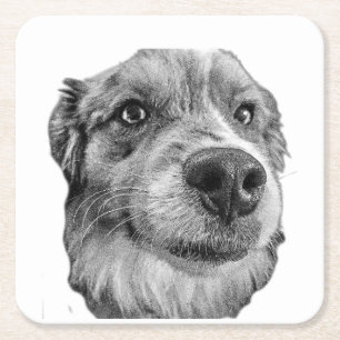 Dessous-de-verre Carré En Papier Stare convivial