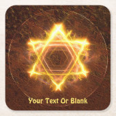 Dessous-de-verre Carré En Papier Starfire (Devant)