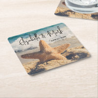 Starfish sur un Mariage de plage de sable