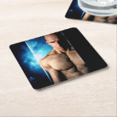 Dessous-de-verre Carré En Papier Step Out paper coaster (Incliné)