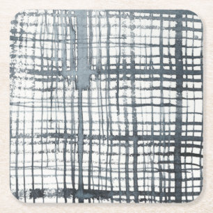 Dessous-de-verre Carré En Papier Stylus - Vérifier le Motif