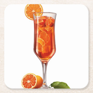 Dessous-de-verre Carré En Papier Tapis de verre parfait