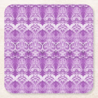 Tapisserie Fleur Violette Prospère Sous-Tasse en P