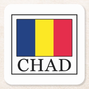 Dessous-de-verre Carré En Papier Tchad
