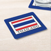 Dessous-de-verre Carré En Papier Thaïlande (Incliné)