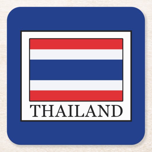 Dessous-de-verre Carré En Papier Thaïlande (Devant)