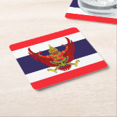 Dessous-de-verre Carré En Papier Thaïlande (Incliné)